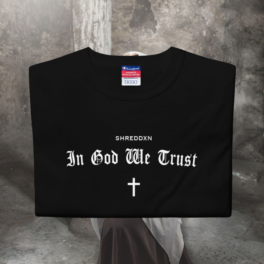 In God We Trust Champion Pump Cover (Men's) - SHREDDXN SHREDDXN